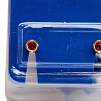 Caflon Gold Studs - Birthstone Mini