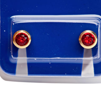 Caflon Gold Studs - Birthstone Regular