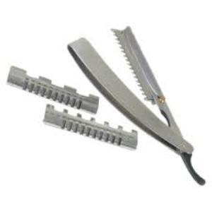 Flat Sided Stainless Steel Razor