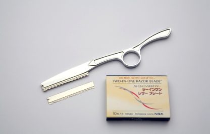 Two-In-One Stainless Steel Razor