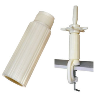 Mannequin head clamp - plastic